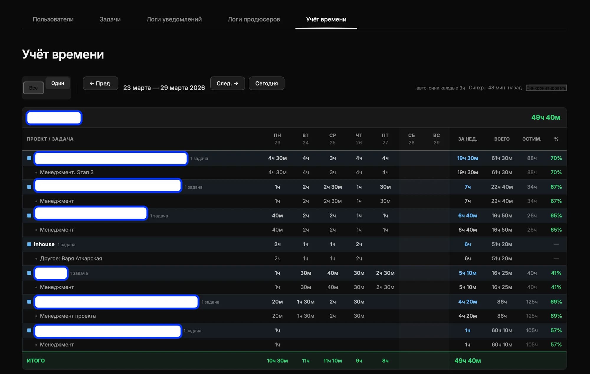 Reboot Resources Manager — Smart Bridge Between Aspro and the Team