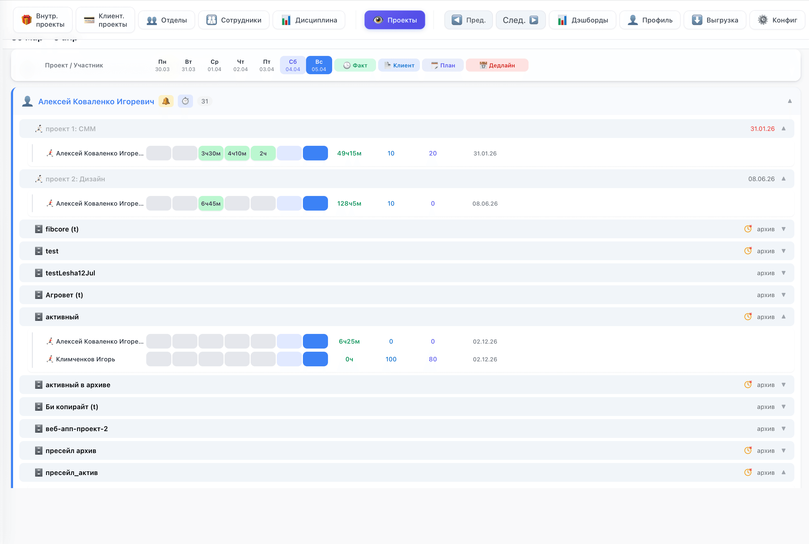 SETTERS Resources Manager